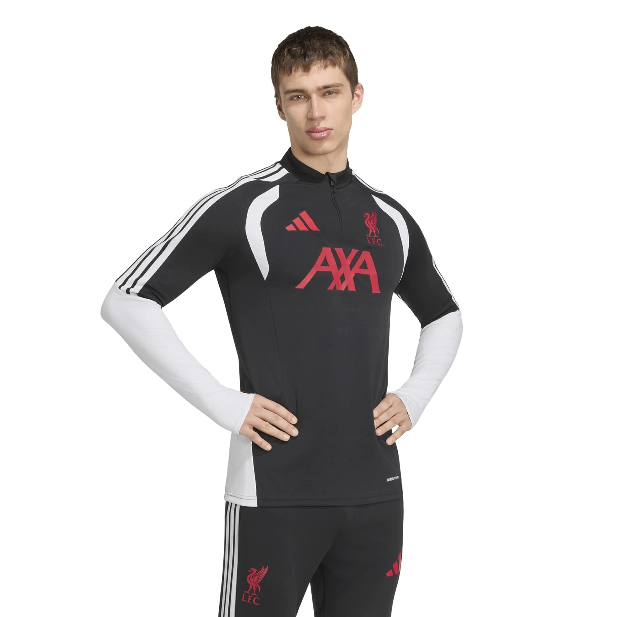 Liverpool adidas Training Top - Black